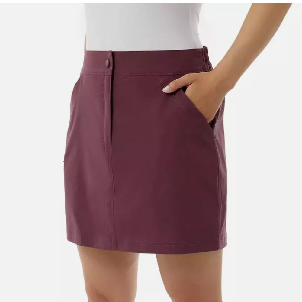 32 Degrees Cool Womens Lightweight Tech Skort  Crushed Violet